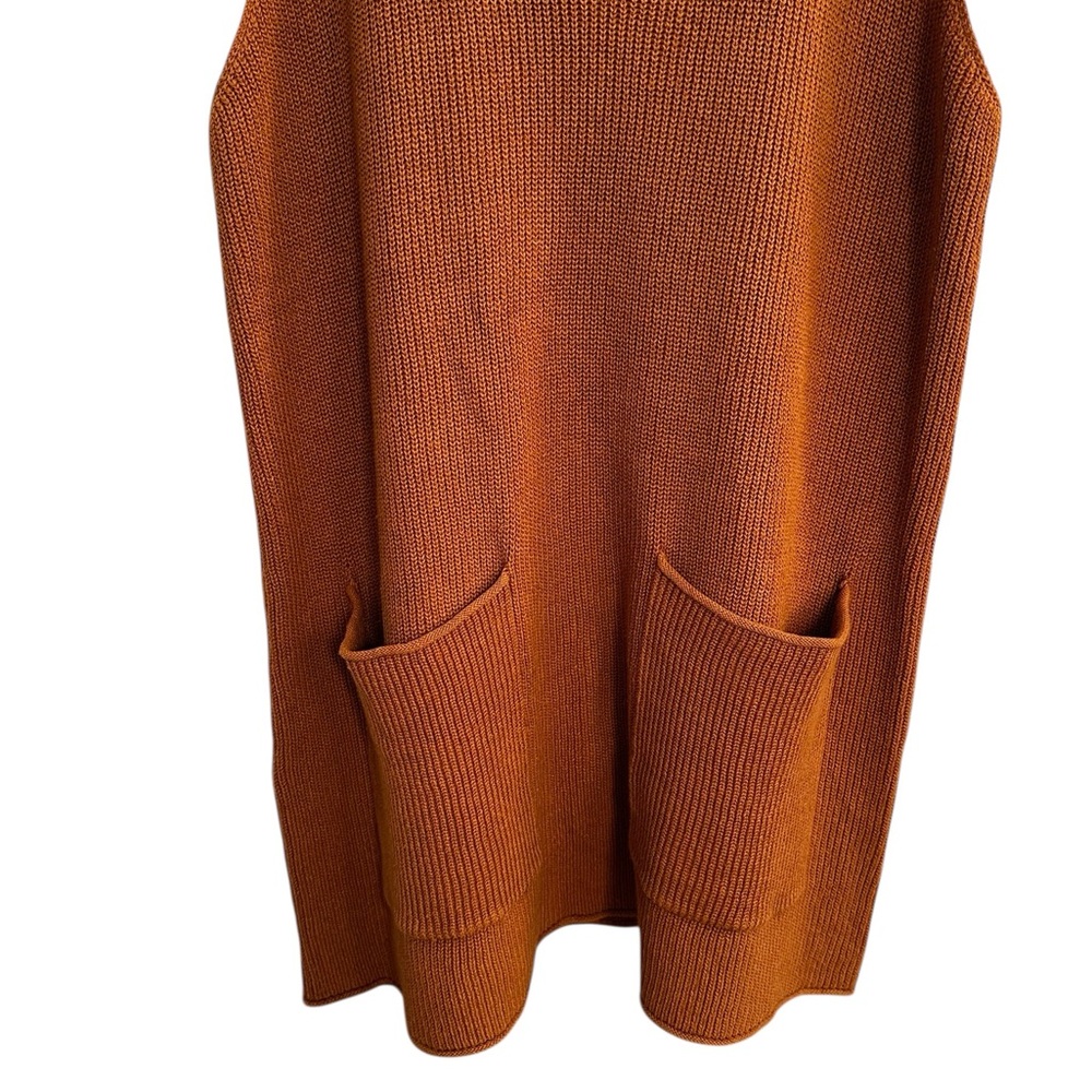 Free People Sweater Knit Mini Dress Boho Grunge Preppy Size Small - Picture 5 of 7